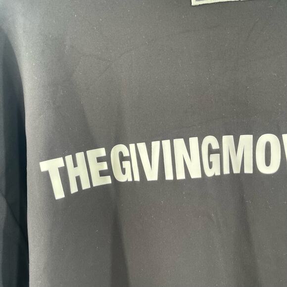 THE GIVING MOVEMENT T-Shirt Mens Size 2XL/3XL Black Sustainable Stretch Casual - Picture 9 of 11